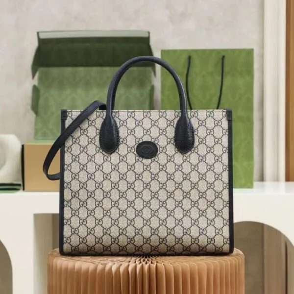 Gucci Small Tote Bag Canvas 35 cm product photo