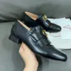 Valentino Women Black Fringe Loafers with Block Heel product view 4