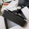 Chanel Medium Classic Handbags Cowhide Black Lock Gold 25.5 cm product view 2