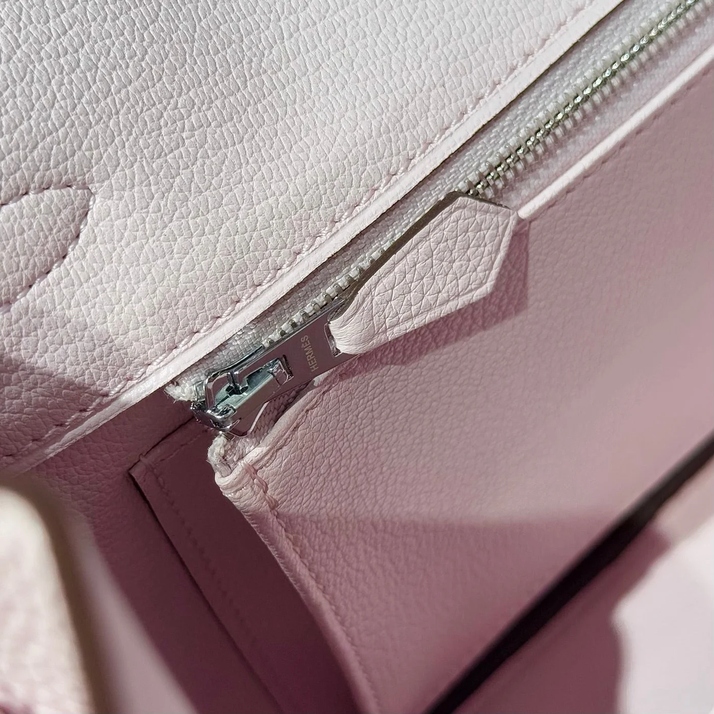 Hermès Birkin 25 In Pink Baby Silver Hardware Bag product view 7