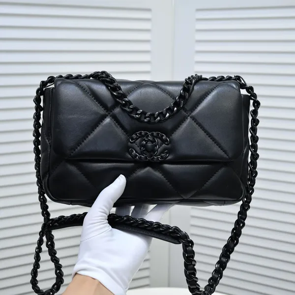 Chanel 19 Flap Bag 26 cm All Black product view 7
