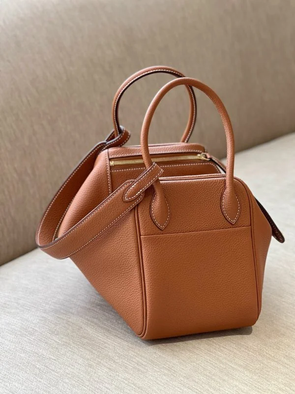 Hermès Lindy 26 Brown Gold Hardware Bag product view 5