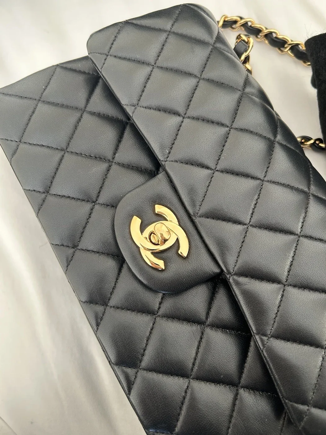 Chanel Classic Flap Medium Smooth Leather Bag product view 5