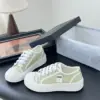 Chanel Women Light Green Canvas Sneakers product view 2