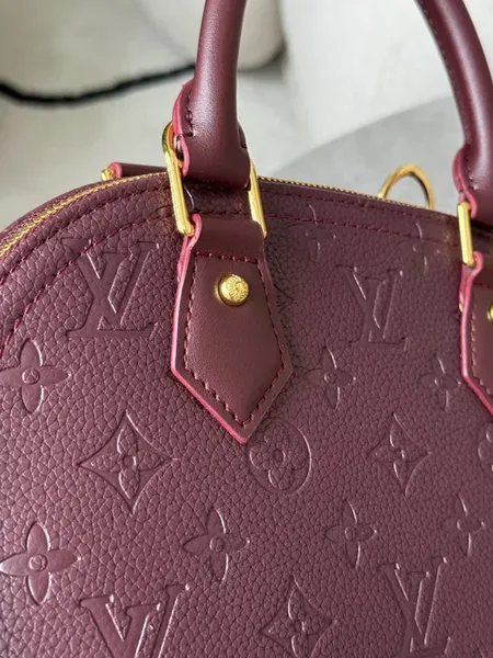 Louis Vuitton Alma Burgundy Bag product view 4