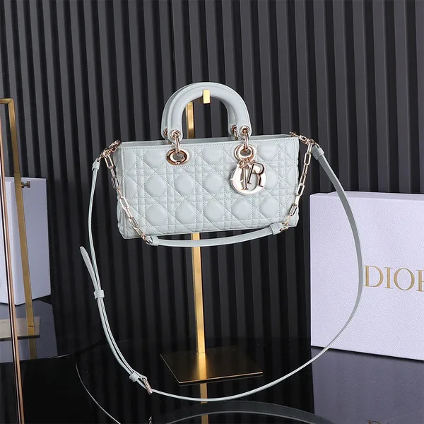 Dior Medium Blue Lady D-Joy Bag( product photo