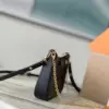 Louis Vuitton Easy Pouch On Strap Handbags Black 19× .5x3cm product view 2