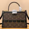 Louis Vuitton Petite Malle Louis Vuitton Monogram Pattern Handbags 24x16x13cm product view 2