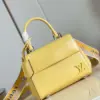 Louis Vuitton Clunny Yellow Raised Pattern 20x16cm Bag product view 6