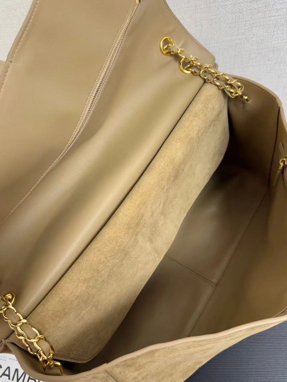 Chanel Suede Souplissimo Maxi Flap large Bag product view 7