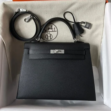 Hermès 25 Black Epsom Bag product photo