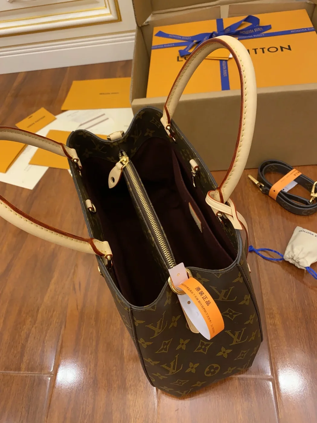 Louis Vuitton Monogram Canvas Montaigne MM Bag product view 5