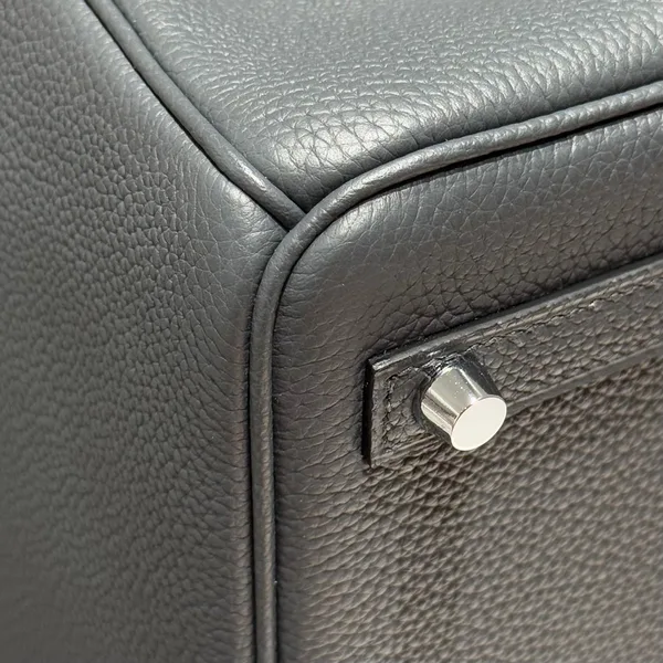 Hermès Birkin 25 In Charcoal Gray Silver Hardware Bag product view 6