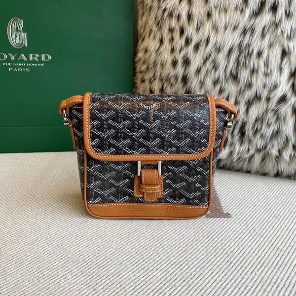 Goyard Black Coated Canvas Mini Cross-Body Bag product photo
