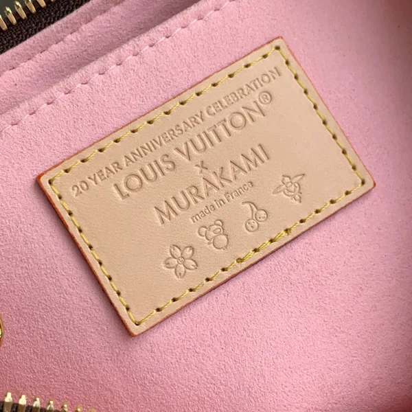 Louis Vuitton Boulogne Cherry Blossom 29 In Sakura Brown Monogram Coated Canvas Bag product view 5