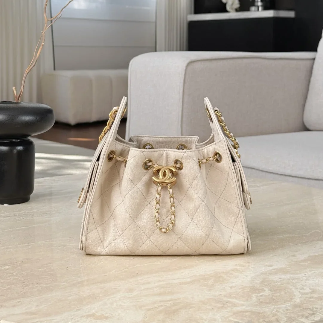 Chanel 25 Mini Size Beige With Gold Hardware Bag product view 1