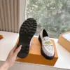 Louis Vuitton Women White Patterned Leather Loafers product view 6