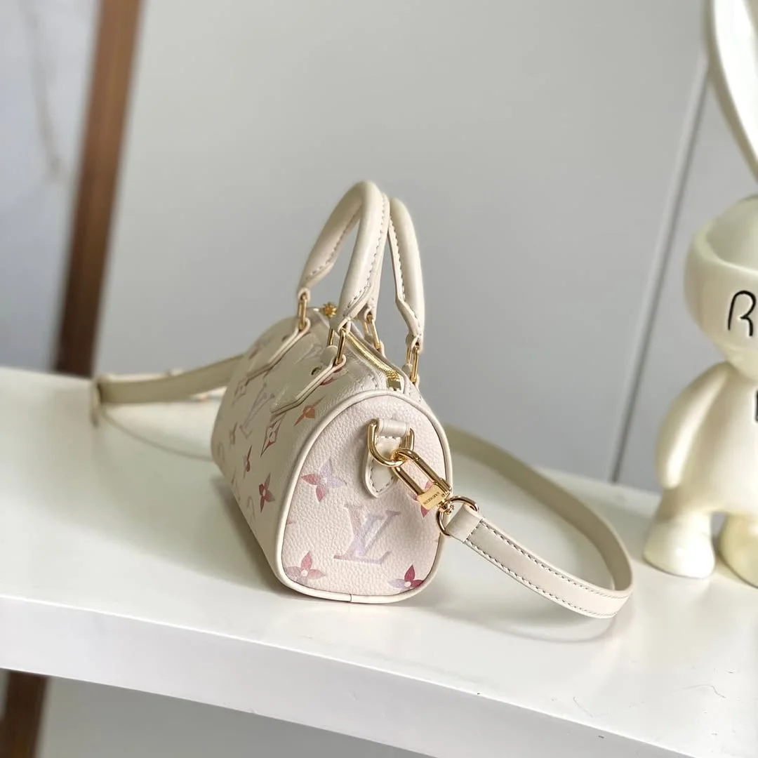 Louis Vuitton Speedy Nano White Bag product view 2