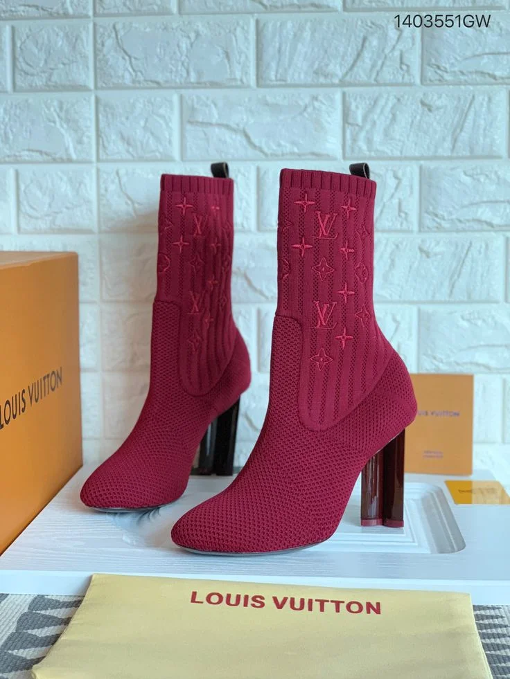 Louis Vuitton Silhouette ankle sock boots product view 1