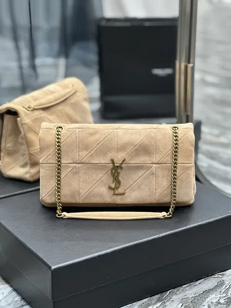 Saint Laurent Jamie Medium Shoulder Bag in Beige product photo