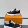 Louis Vuitton Men Sneakers — Black and White Monogram product view 4