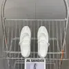 Hermès Women White Mesh Leather Mary Jane Flats product view 2