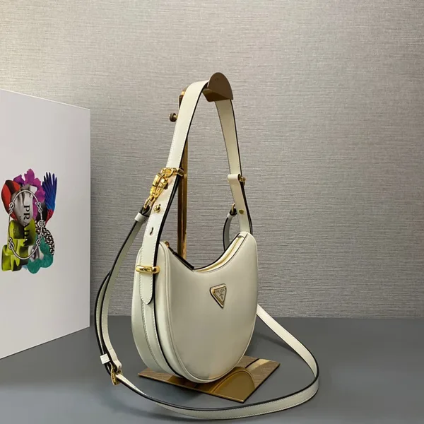 Prada Arque Small Leather Shoulder Bag product view 8