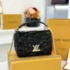 Louis Vuitton Twist Women’s Handbag Glossy Black 23 cm product view 4