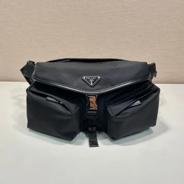 Prada Belt Bag 27 In Black Re-Nylon product photo