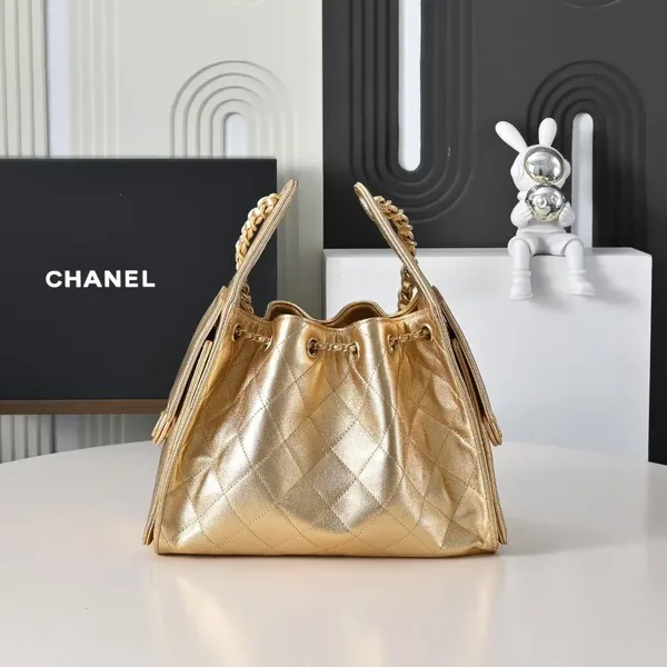 Chanel 25 Small Gold, Gold hardware Bag product view 8
