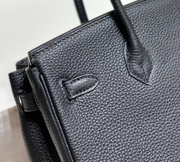 Hermès Birkin 30 cm In Black Togo Leather Gold Hardware Bag product view 5
