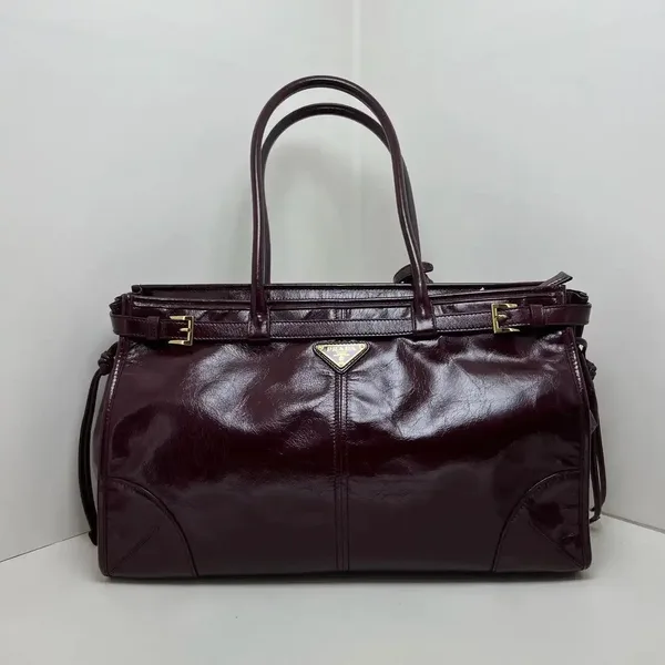 Prada Bonnie Large Maroon Bag product photo