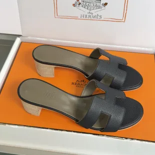 Hermès Oran Heels- black product photo
