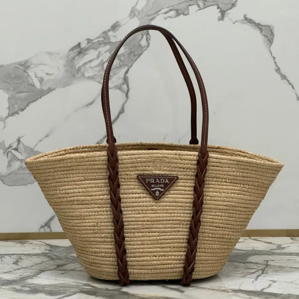 Prada Braided Handle Basket Bag product photo