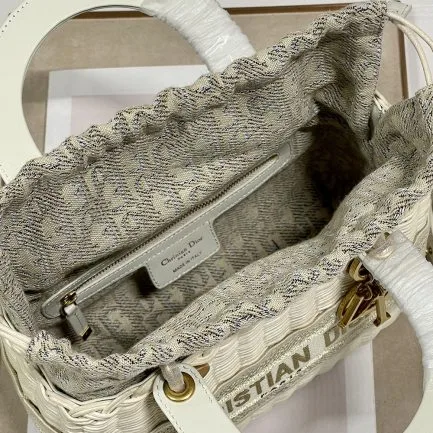 Dior Lady Wicker Bag — Beige Trim product view 6