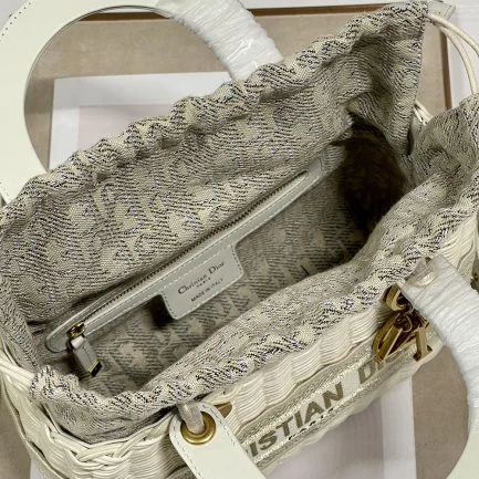 Dior Lady Wicker Bag — Beige Trim product view 6