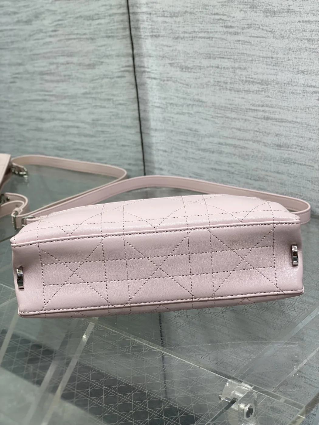 Dior Trianon Bag in Pink Gold Hardware product view 4