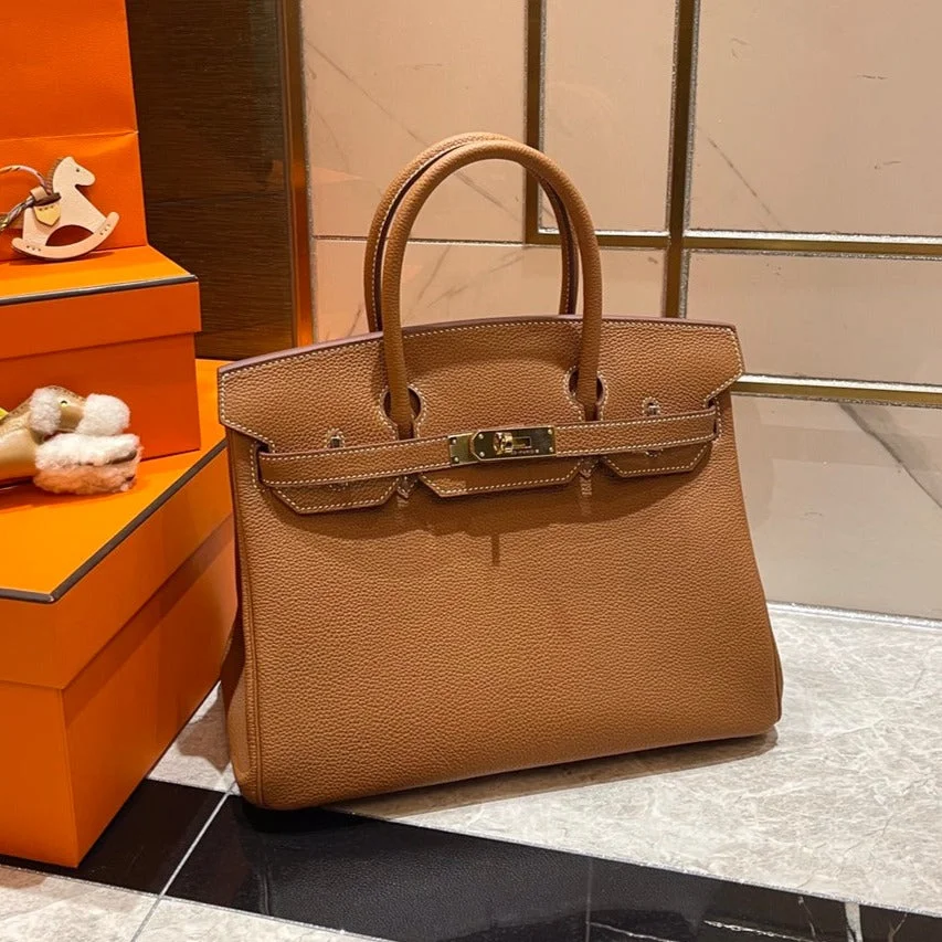 Hermès Birkin 30 cm Gold Togo Leather Gold Hardware Bag product view 2