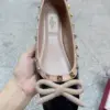 Valentino Women Black Bow-Detail Ballet Flats product view 5