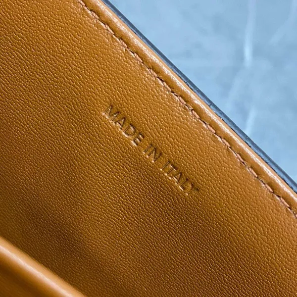 Celine Triomphe Handbag Printed Logo Smooth Leather 20x12cm product view 4