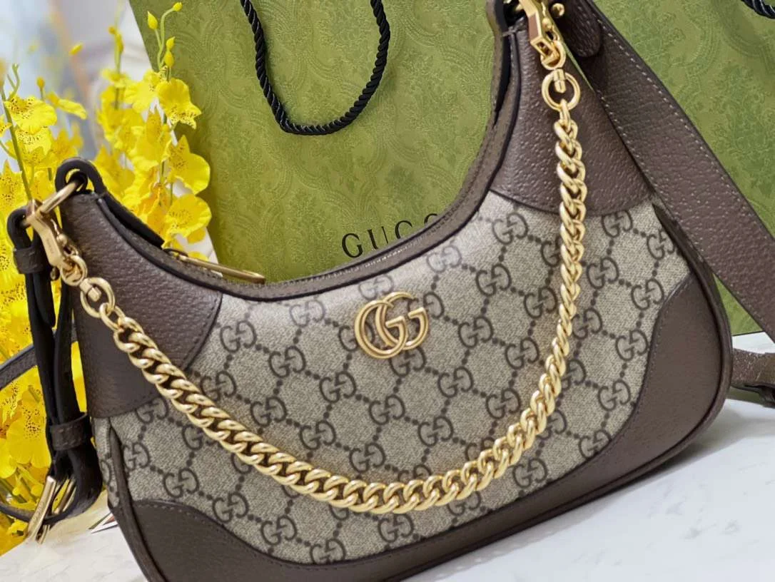 Gucci Cosmoonie Women’s Handbag with Gold Buckle Set 28 cm product view 5