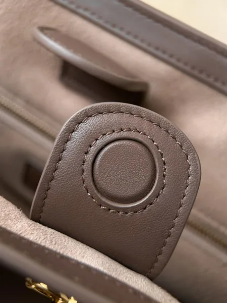 Chanel Archetype Shopping Tote Brown Gold Hardware product view 6
