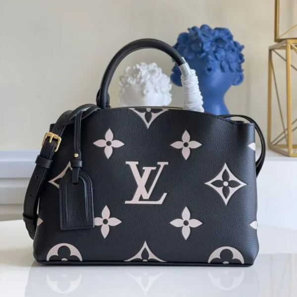 Louis Vuitton Petit Palais Da Bicolor Monogram Empreinte Handbags 29x18cm product photo