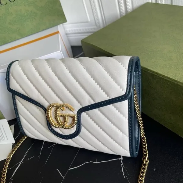 Gucci Chain Wallet GG Marmont Bag product view 5