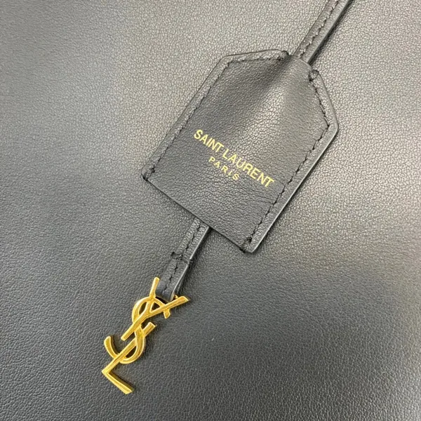 Saint Laurent Upright Tote Bag Black product view 4