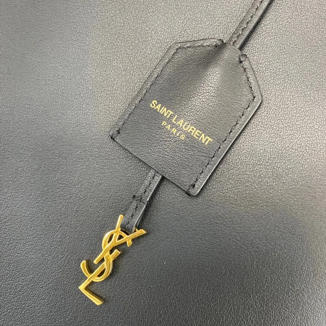 Saint Laurent Upright Tote Bag Black product view 4
