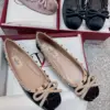 Valentino Women Black Bow-Detail Ballet Flats product view 6