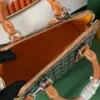 Goyard Alma Vedome Handbag Fabric Wrapped Leather Strap 24 cm product view 6