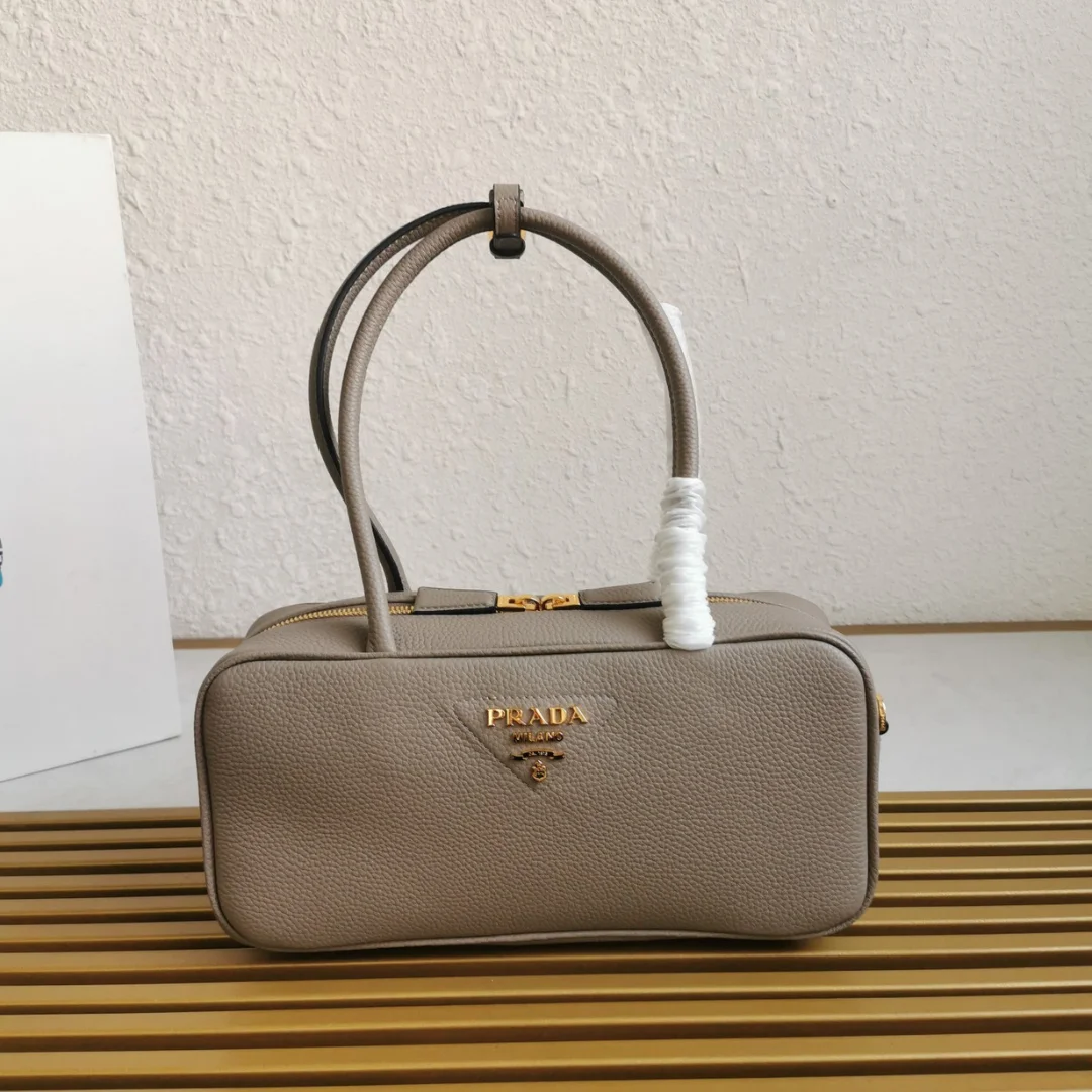 Prada Medium Leather Top-Handle Bag product view 1