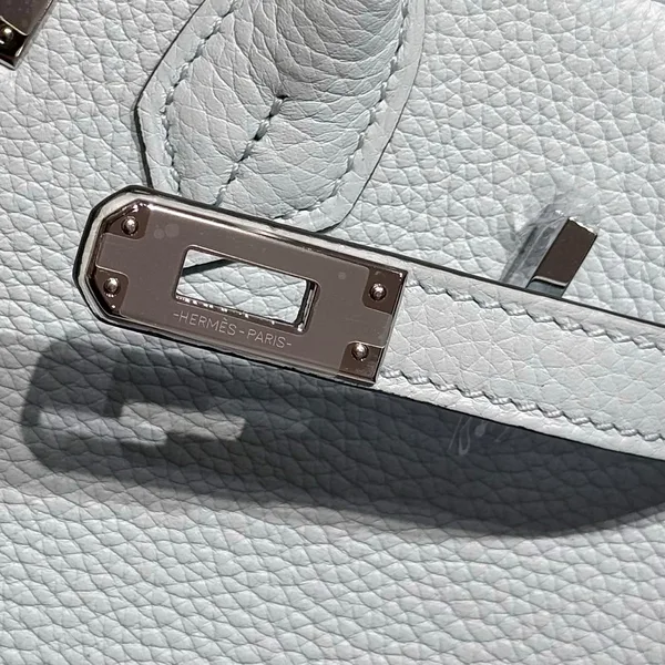Hermès Birkin 25 In Cloud Blue Silver Hardware Bag product view 5
